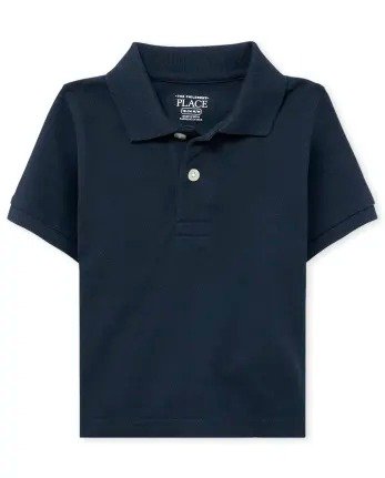 Baby And Toddler Boys Uniform Short Sleeve Pique Polo | The Children's Place - NAUTICO