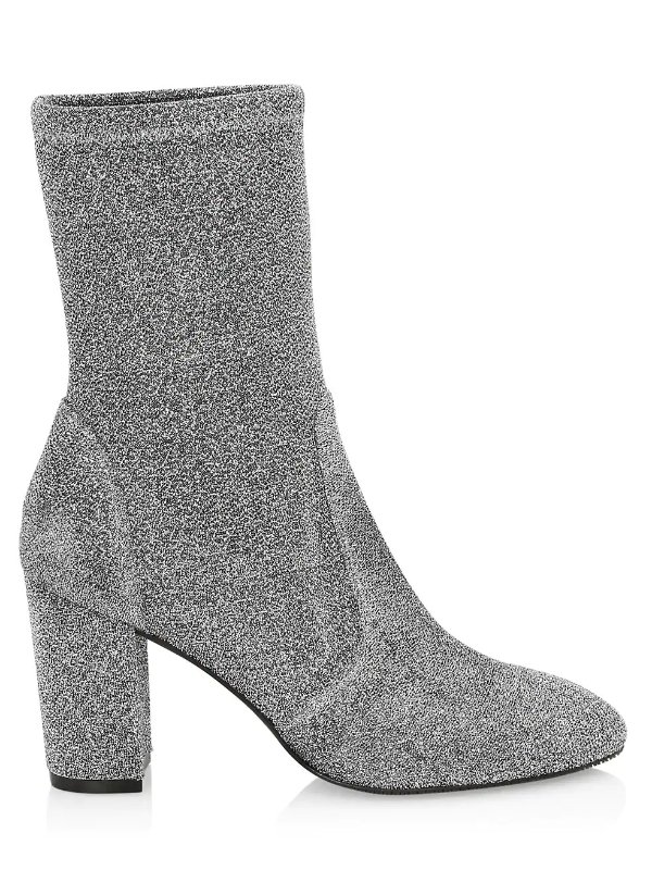 Yuliana Glitter Sock Boots