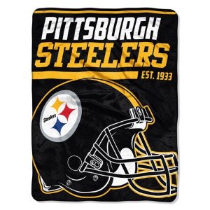 NFL Pittsburgh Steelers 毛毯 46X60英寸