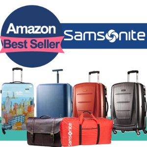 opular Samsonite Traveling Luggage and Bags @ Amazon