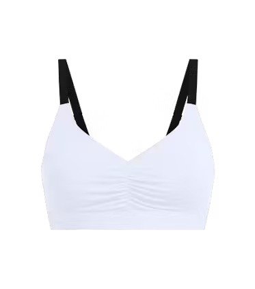 Curvy FeelFree Ruched Bralette