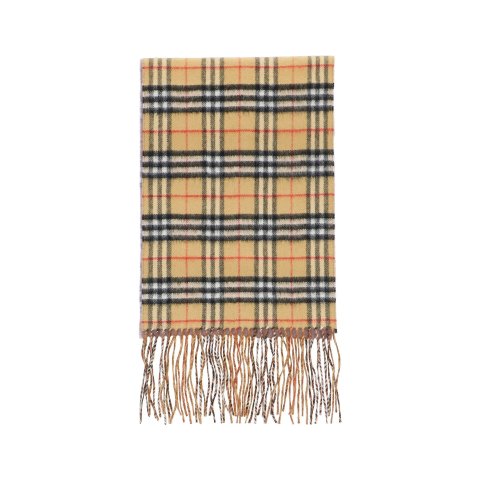 Burberry8.5折紫色双面格子围巾