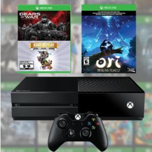 Xbox One 1TB 假日套装 内含超30款游戏 +$50礼品卡