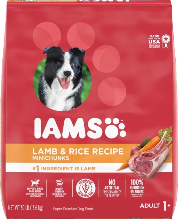 ProActive Health Adult Lamb & Rice Formula Dry Dog Food, 30-lb bag - Chewy.com