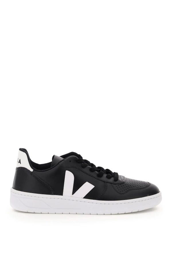 v-10 leather sneakers