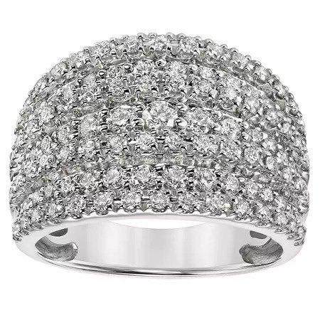 1.43 CT. T.W. Diamond Fashion Ring in 14K Gold (I, I -1) - Sam's Club