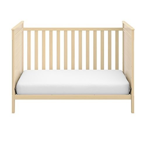 Eastwood 3-in-1 Convertible Crib Easily Converts to Toddler Bed & Day Bed, 3-Position Adjustable Height Mattress