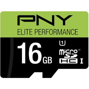 PNY - 16GB microSDHC Class 10 UHS-I/U1 Memory Card - Multi