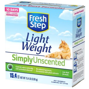 Fresh Step Lightweight Simply Unscented Clumping Clay Cat Litter