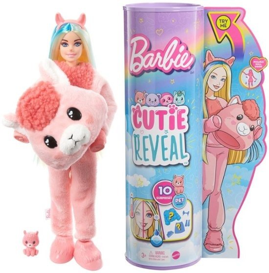 Barbie - Cutie Reveal Llama Doll