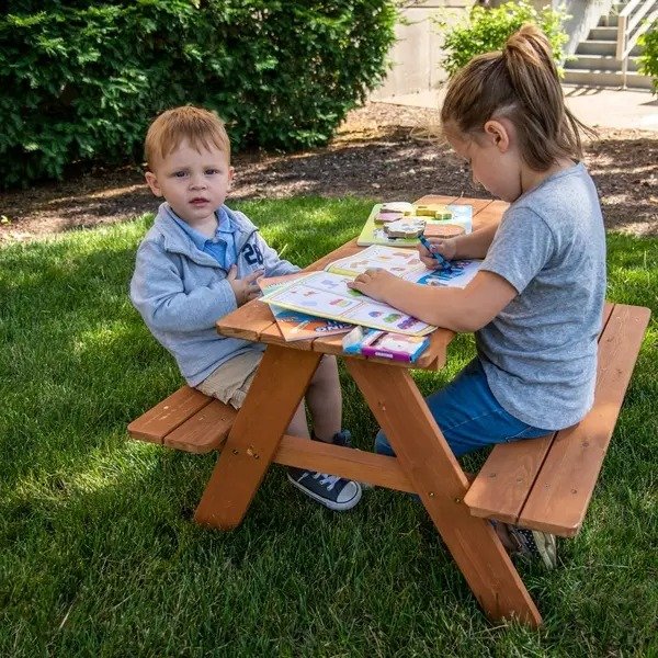 Homeware 儿童木质野餐桌椅
