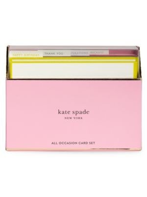 - All Occasion Colorblock Note Card Set