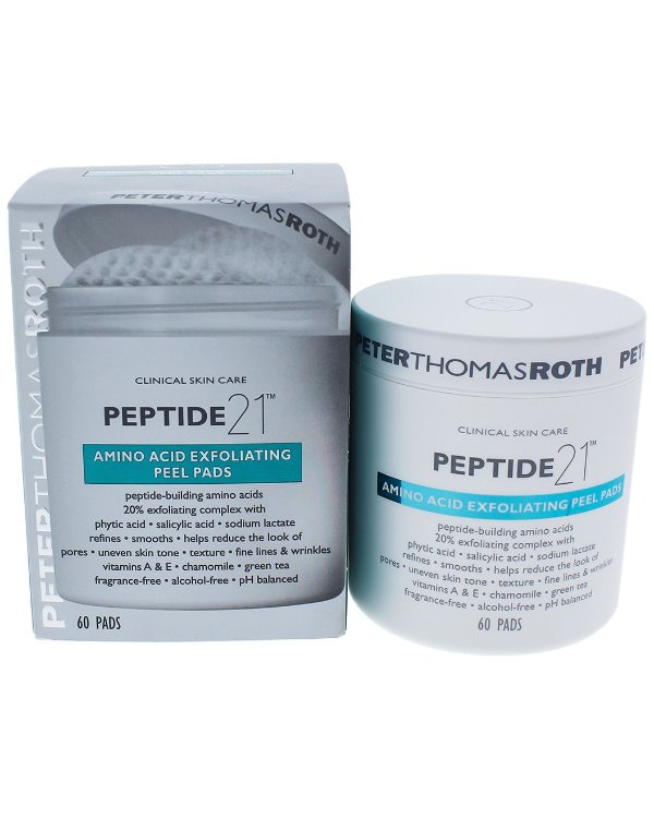 60 Count Peptide 21 Amino Acid Exfoliating Peel Pads