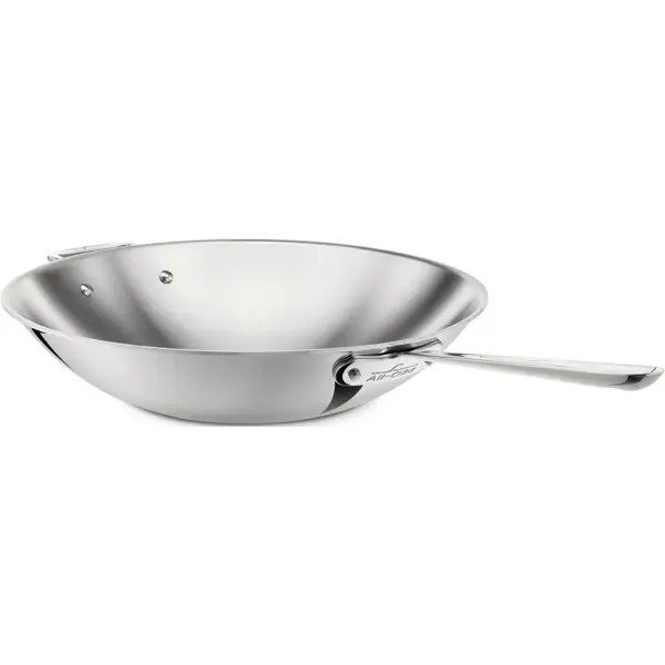 14-In. Stir Fry Pan / Stainless - Second Quality