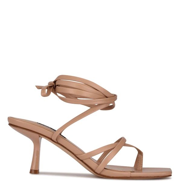 Pina Ankle Wrap Heeled Sandals