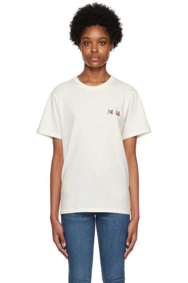 Off-White Double Fox Head T-Shirt
