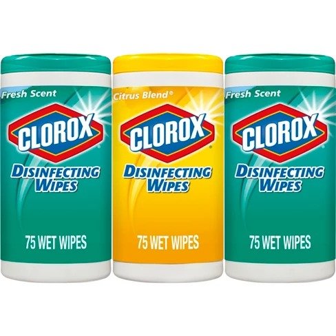 Clorox Fresh Scent Bleach Free Disinfecting Wipes - 75ct : Target