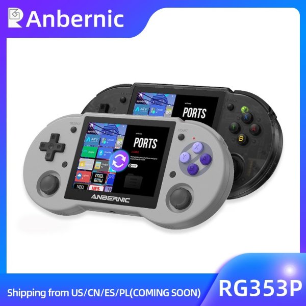 Anbernic New Rg353p Handheld Game Console 3.5 Inch 安卓游戏机
