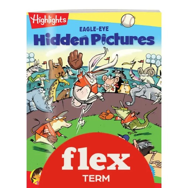 Hidden Pictures EAGLE-EYE Puzzle Book Subscription — Flex Term