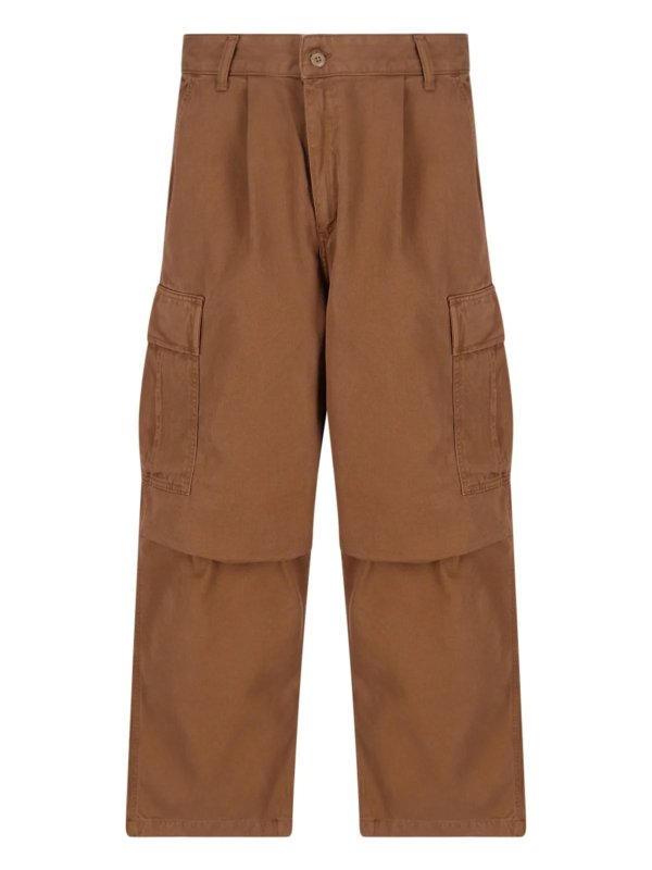 Logo Patch Cargo Trousers