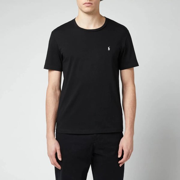 Men's Liquid Cotton Crewneck T-Shirt - Polo Black