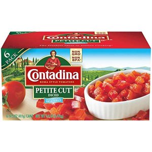 Contadina 切粒罐头蕃茄 14.5oz 6罐