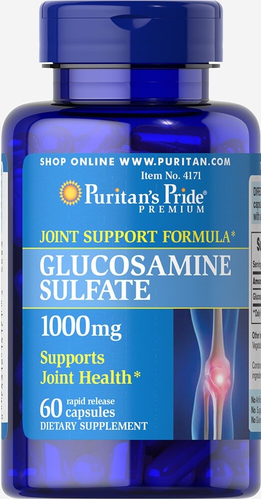 Glucosamine Sulfate 1000 mg 60 Capsules | Joint Support | Puritan's Pride