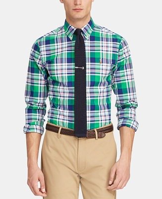 Men's Slim-Fit Stretch Oxford Shirt