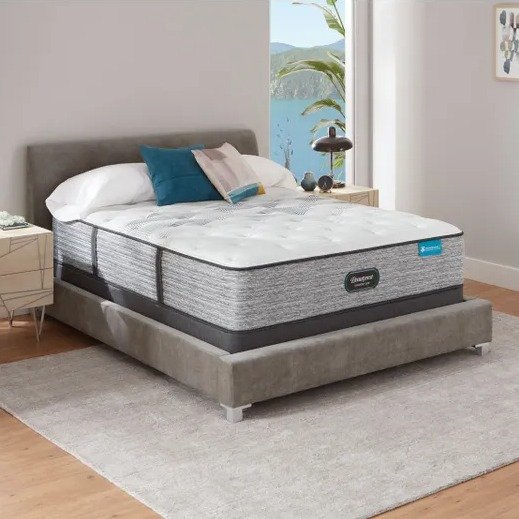 Queen Simmons Beautyrest Harmony Lux HLC-1000 Plush 13.75 Inch Mattress