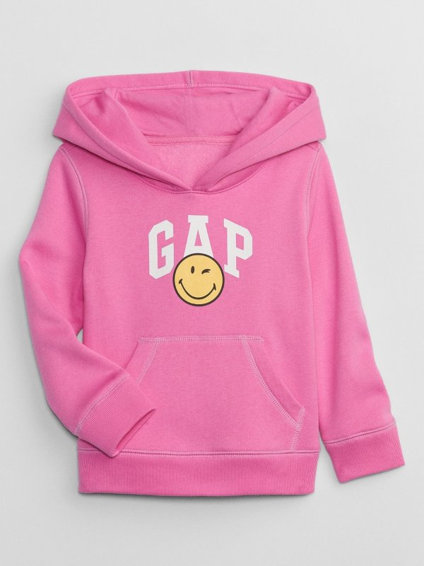 babyGap Smiley® Originals Logo Hoodie