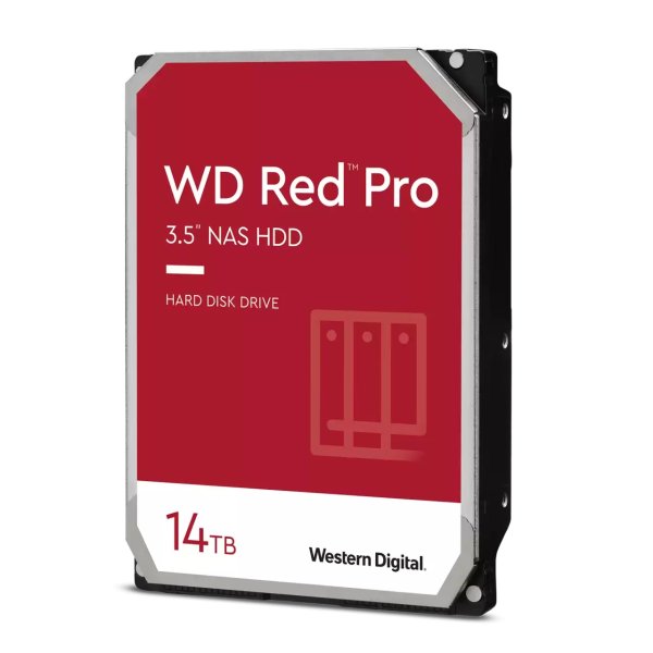 Red Plus 14TB NAS 机械硬盘 7200RPM CMR 512MB