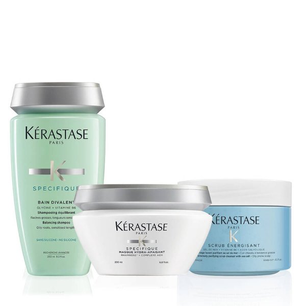 Fusio-Dose Oily Scalp Home Treatment Hair Care Set | Kerastase