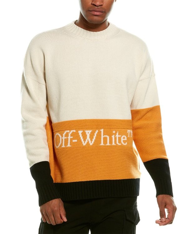 ™ Logo Wool Crewneck Sweater