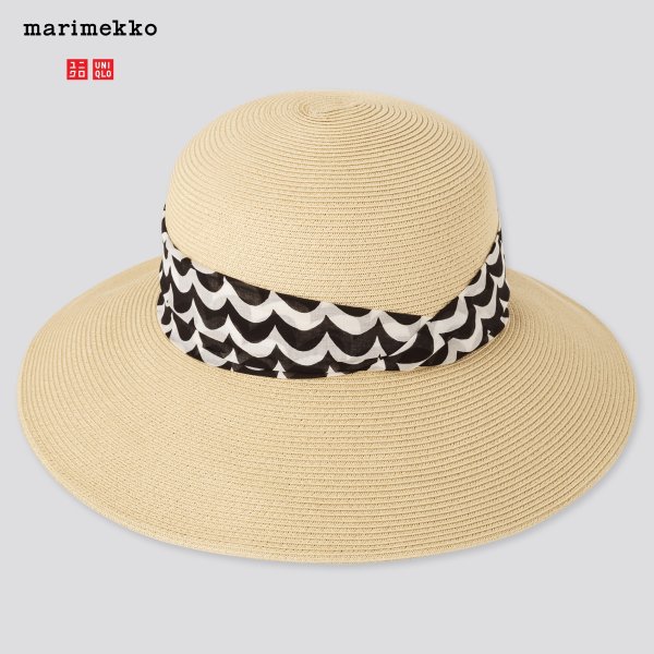 WOMEN UV PROTECTION PAPER HAT (MARIMEKKO)