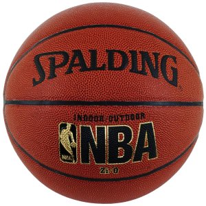 Spalding NBA Zi/O Indoor/Outdoor Basketball - Official Size 7 (29.5")