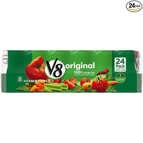 Original 100% Vegetable Juice, 5.5 oz. Can (Pack of 24)