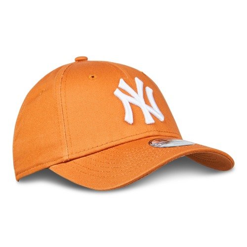 橙色白色logo帽子