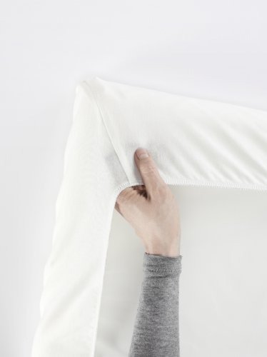 Fitted Sheet for Travel Crib Light - Organic White