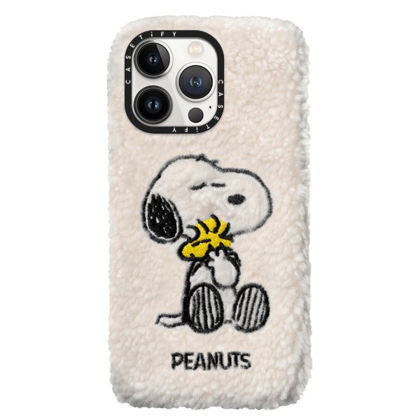 Snoopy iPhone 毛绒保护壳