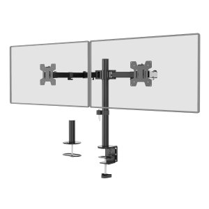 WALI Dual LCD Monitor Fully Adjustable Desk Mount Stand