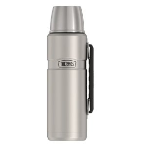 THERMOS Stainless King Beverage Bottle, 40 Ounce