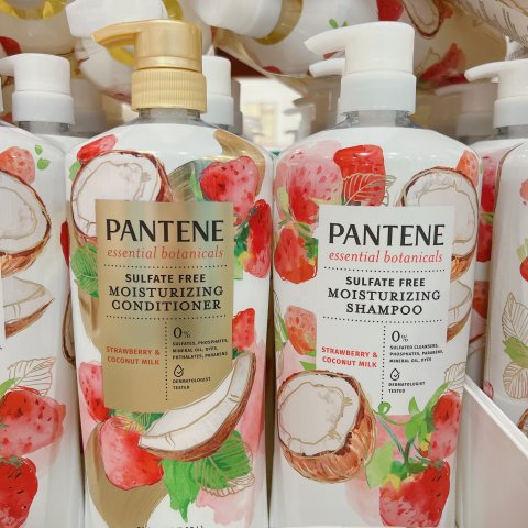 草莓椰子香味洗发水/护发素 38.2oz