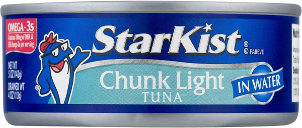 Chunk Light Tuna in Water, 5 Ounce Cans (Pack of 8)