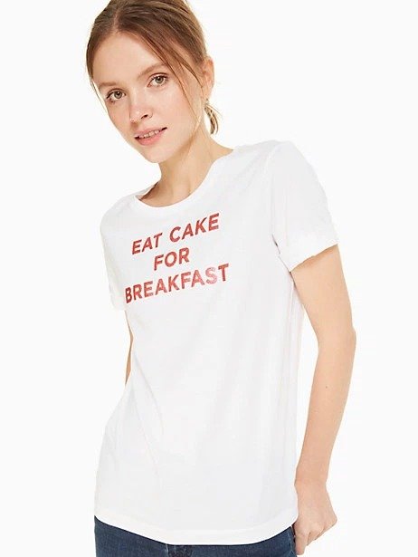 eat cake for breakfast tee