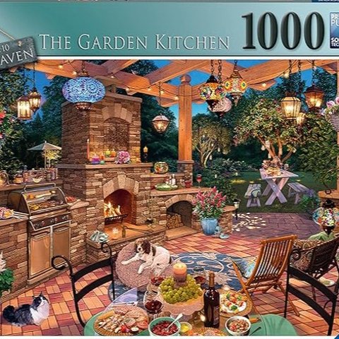 花园厨房拼图