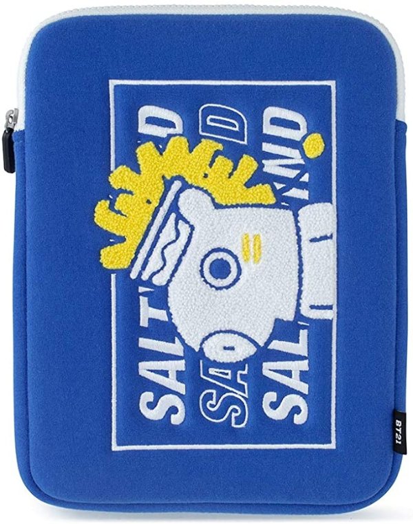 Official Merchandise by Line Friends - MANG Character Bite Ppogeul Tablet Pouch 10"
