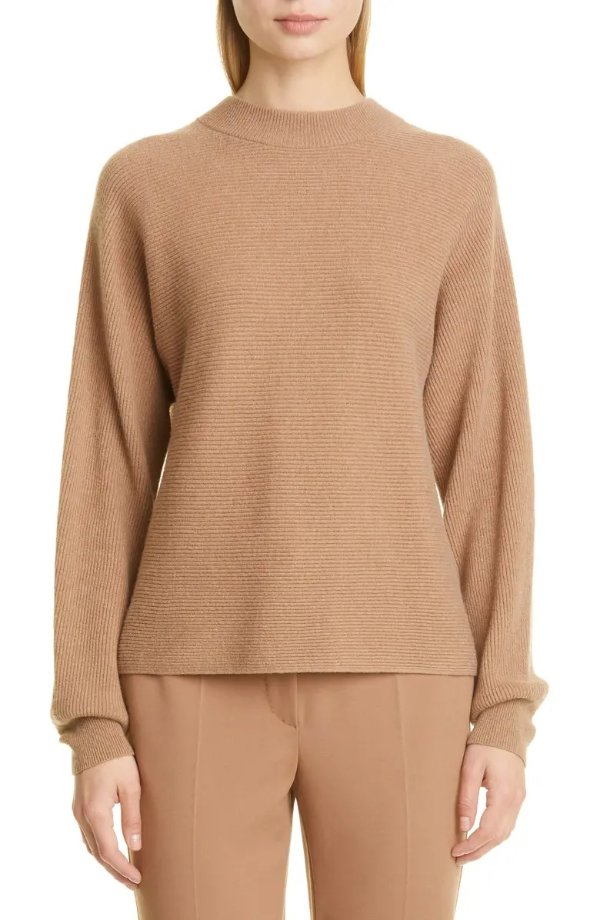 Pilly Rib Cashmere Sweater