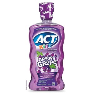 ACT 儿童防蛀含氟漱口水，多种口味