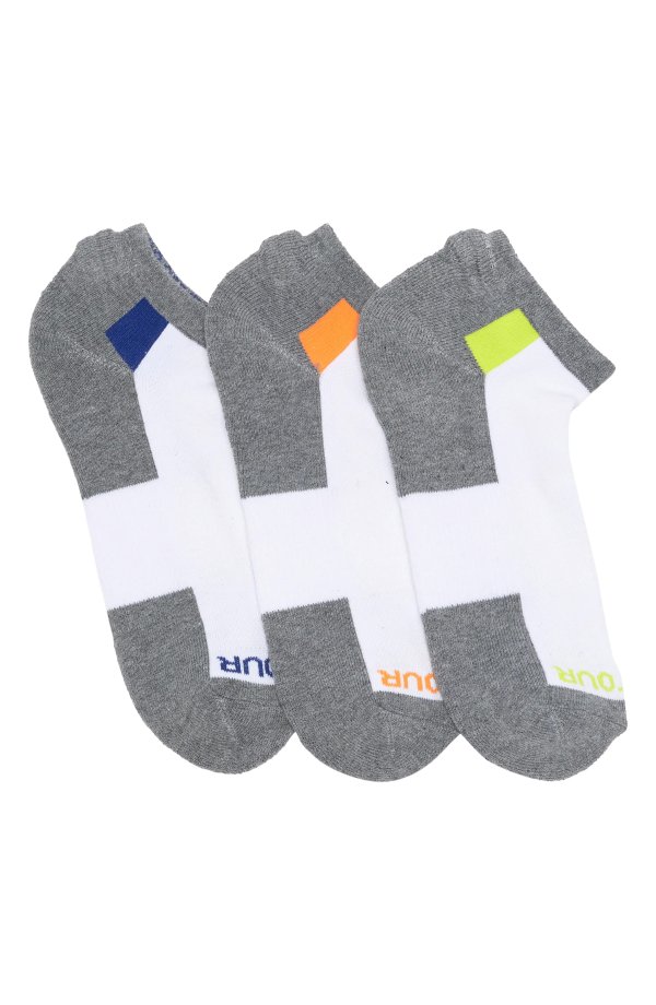 Pro Series Low Rider Ankle Socks - Pack of 3