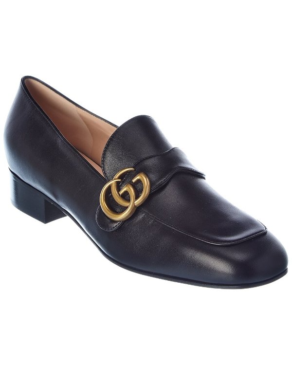 Double G Leather Loafer